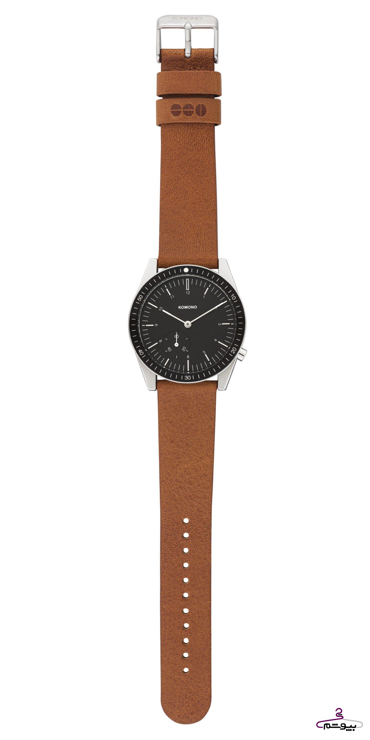 ساعت مچی مردانه Ray Legacy Leather Cognac